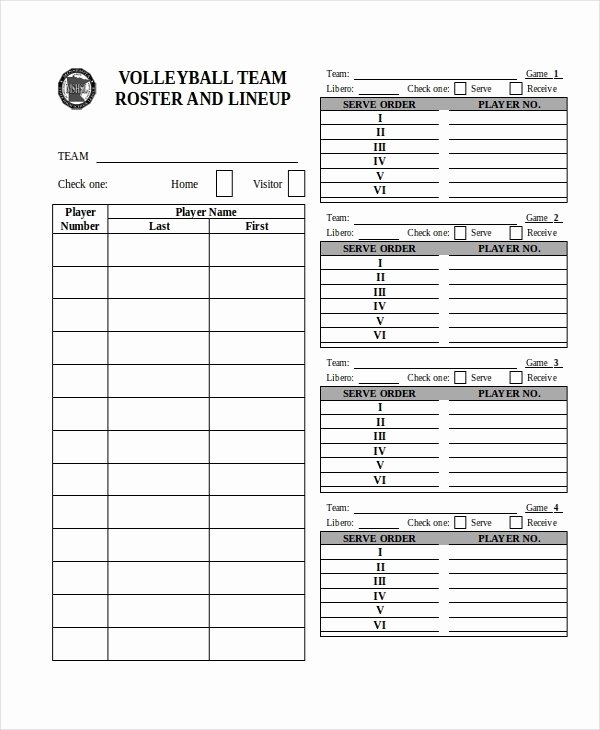 Basketball Practice Schedule Template Awesome Team Roster Template Free Download Aashe