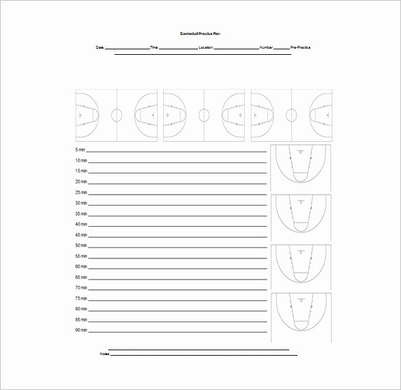 Basketball Practice Schedule Template Inspirational Basketball Practice Plan Template 3 Free Word Pdf