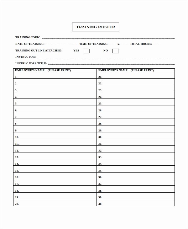 Basketball Schedule Template New Roster Template 8 Free Word Excel Pdf Document