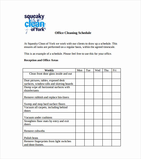 Bathroom Cleaning Checklist Template Awesome 20 Bathroom Cleaning Schedule Templates Pdf Doc