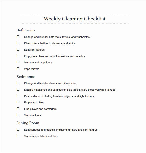 Bathroom Cleaning Checklist Template Elegant 20 Bathroom Cleaning Schedule Templates Pdf Doc