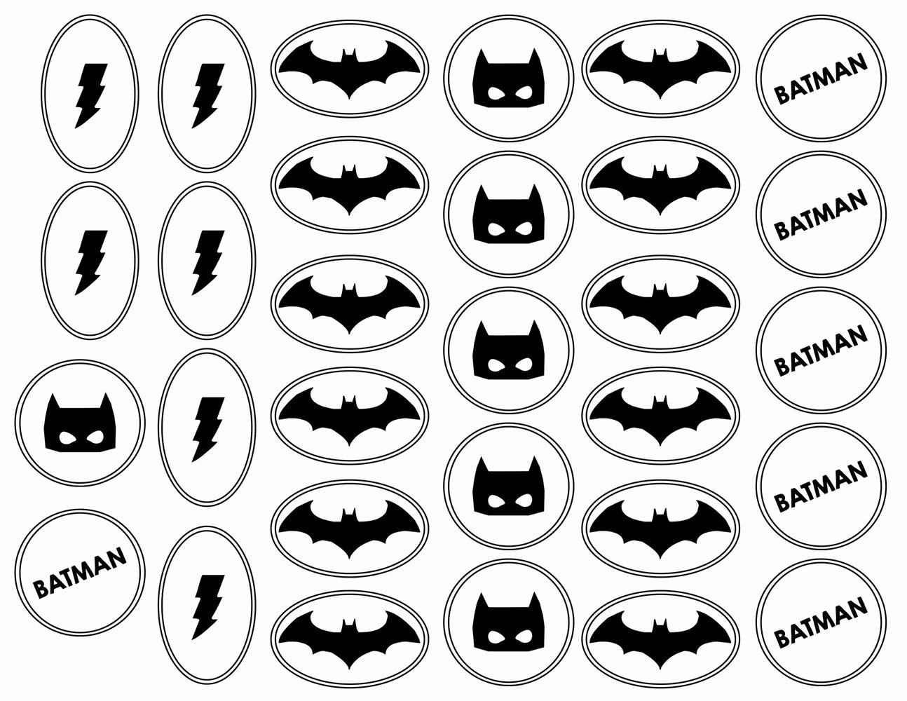 Batman Cake Template Unique Batman Cake topper Template Templates