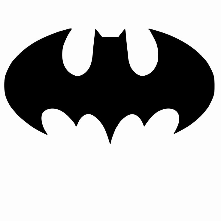 Batman Logo Stencil Beautiful Batman Logo Stencil