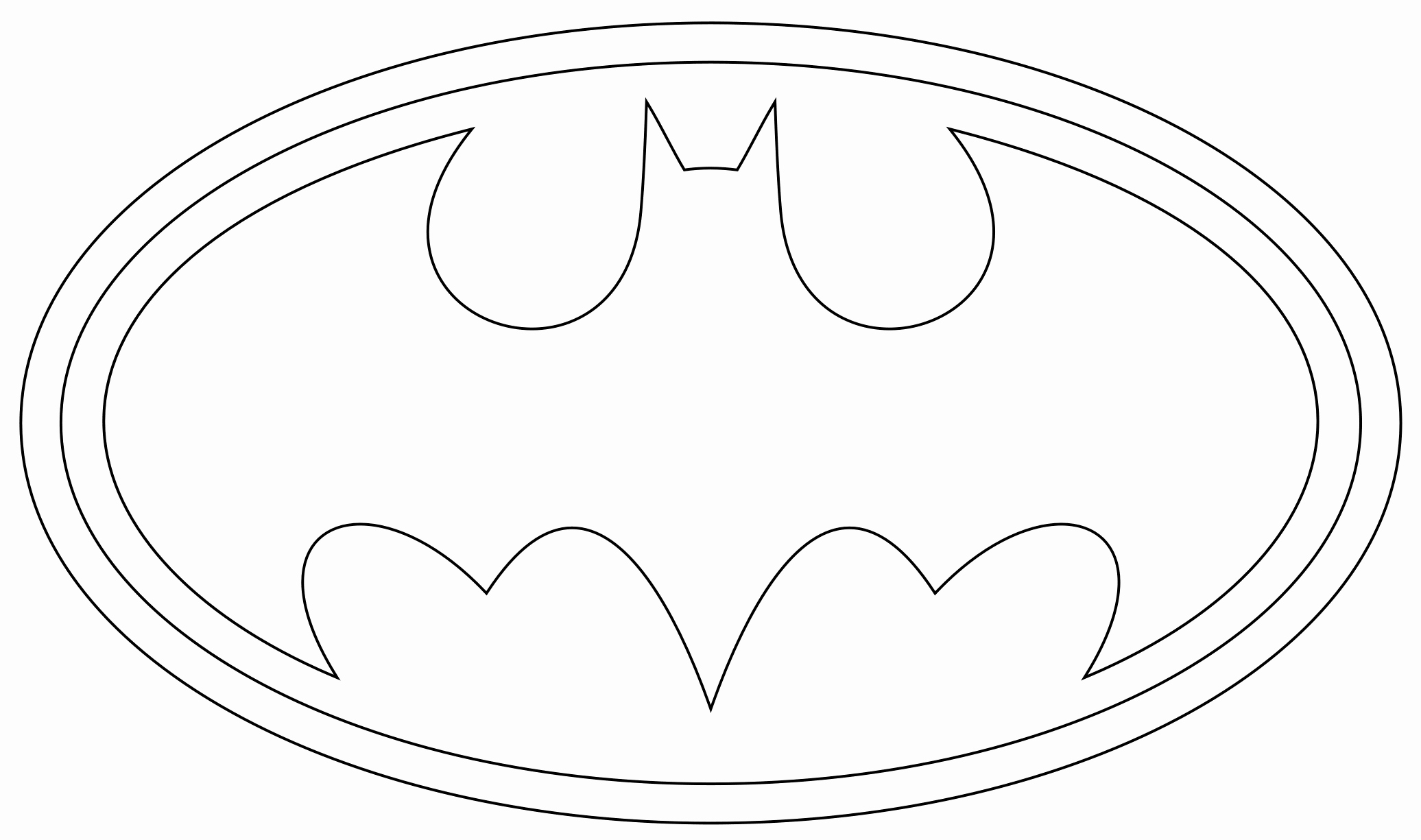 Batman Logo Stencil Elegant Batman Cake Stencil Clipart Best