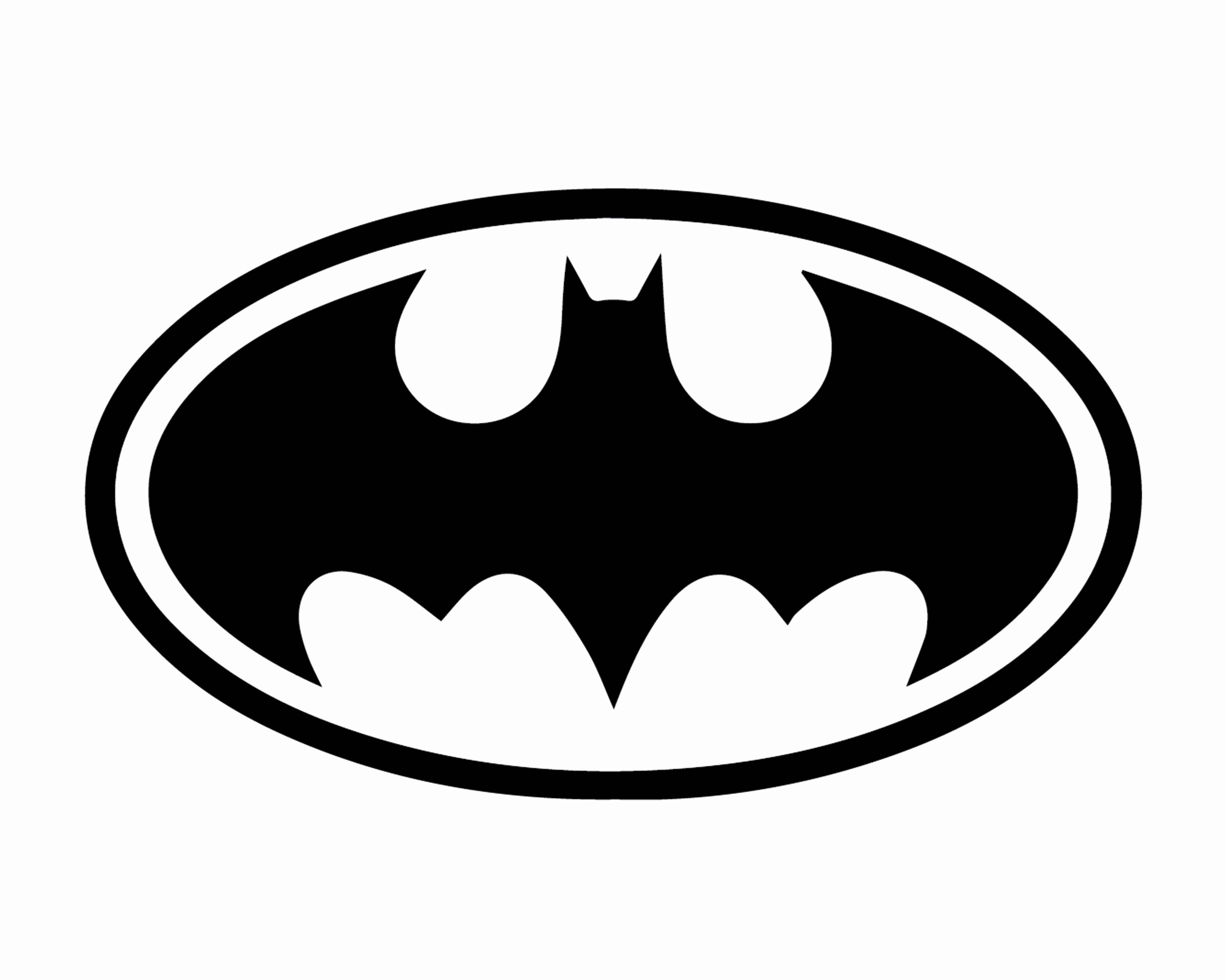 Batman Logo Stencil Elegant Batman Logo Vinyl Painting Stencil Size Pack High Quality