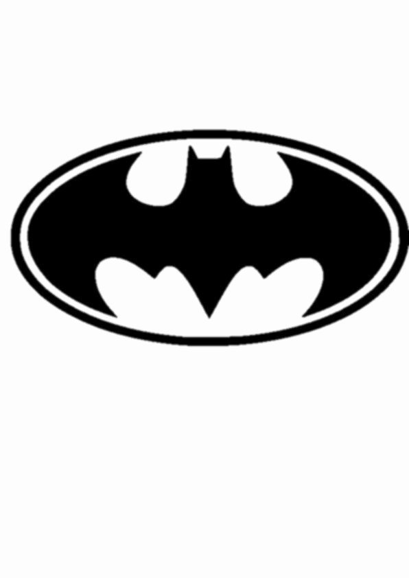 Batman Logo Stencil Elegant Batman Vinyl Sticker Car Laptop Wall Furniture Etc