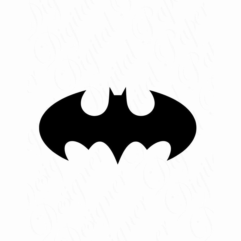 Batman Logo Stencil Fresh Bat Svg and Studio 3 Cut File Cutouts Files Logos Stencil