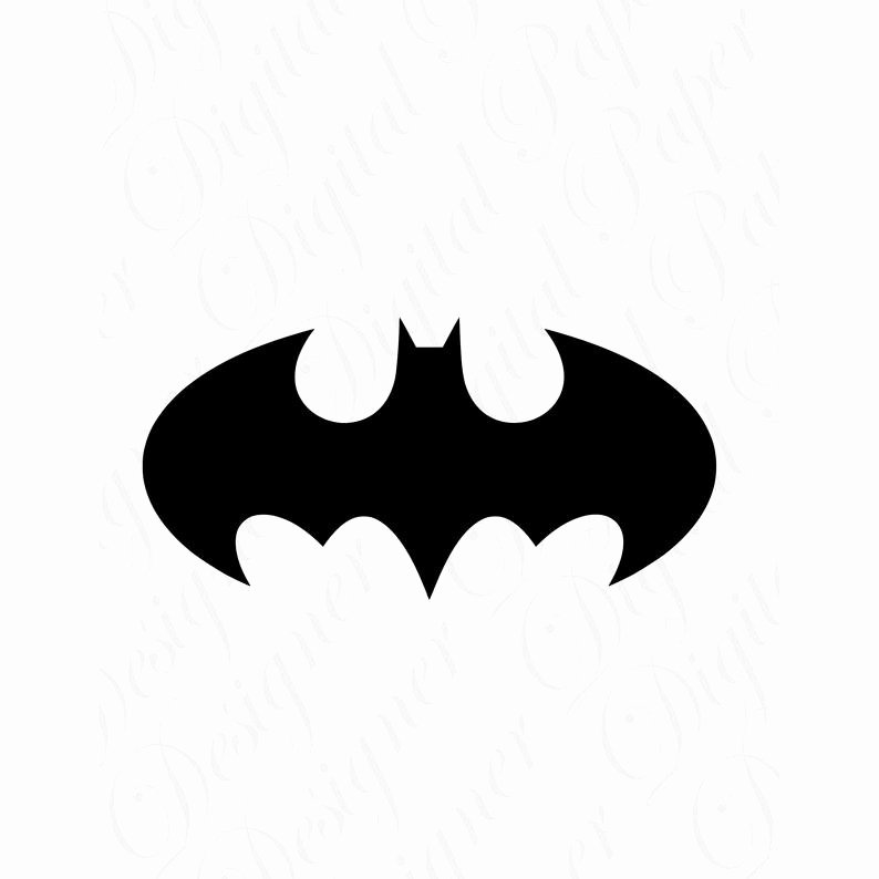 Batman Logo Stencil Fresh Bat Svg and Studio 3 Cut File Cutouts Files Logos Stencil