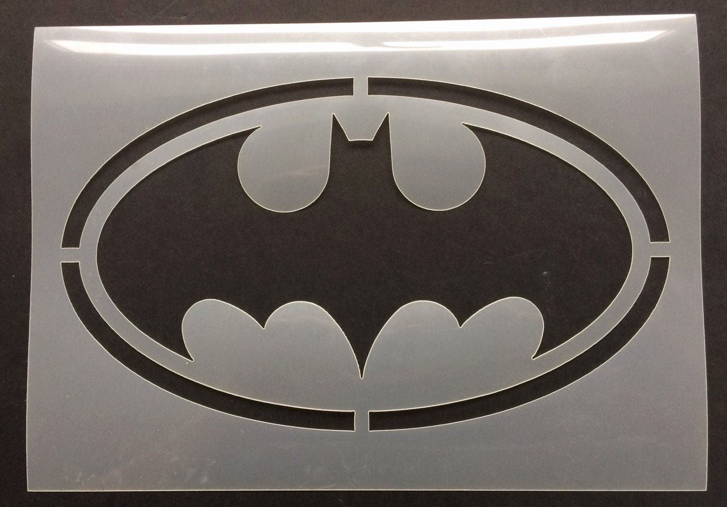 Batman Logo Stencil Fresh Batman Bat Logo Stencil 190 Micron Mylar