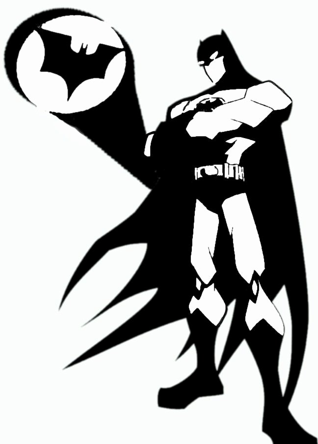 Batman Logo Stencil New Batman Stencil by Mehimviantart