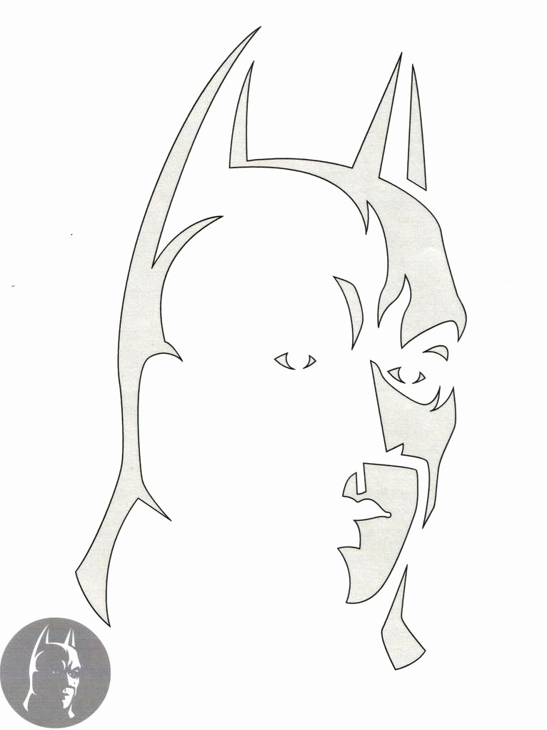 Batman Pumpkin Carving Stencil Awesome Batman Pumpkin Stencil Marina Thiesen for Derrick