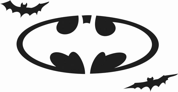 Batman Pumpkin Carving Stencil Lovely Batman Free Printables Batman Logo Stencil Printable Cake