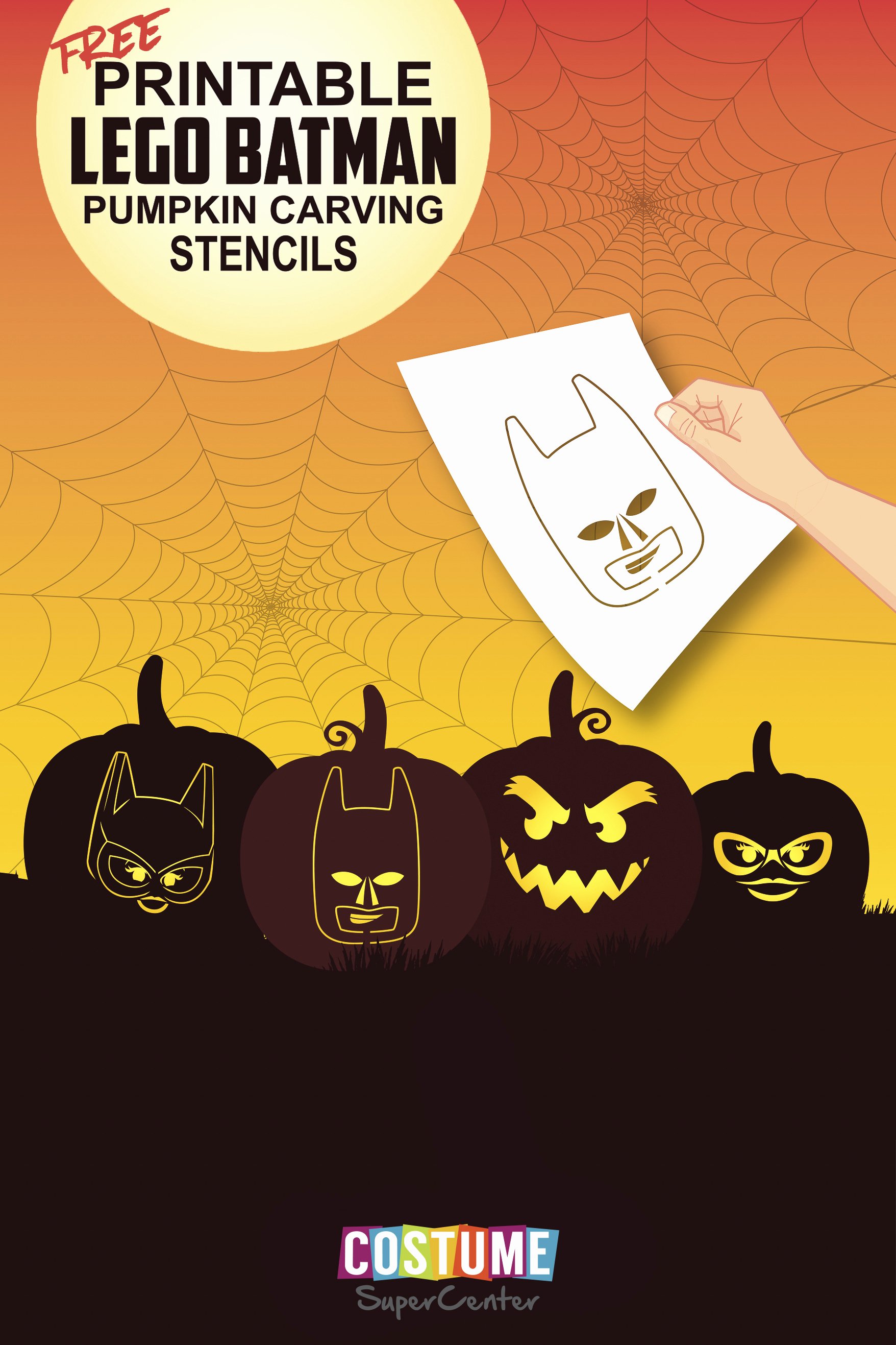 Batman Pumpkin Carving Stencil Unique Lego Batman Pumpkin Carving Stencils