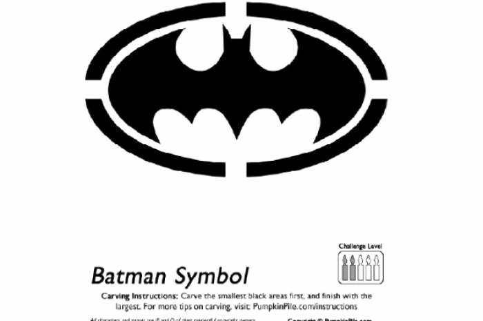 Batman Pumpkin Stencil Beautiful Free Pumpkin Carving Patterns to Make You Look Like Pro