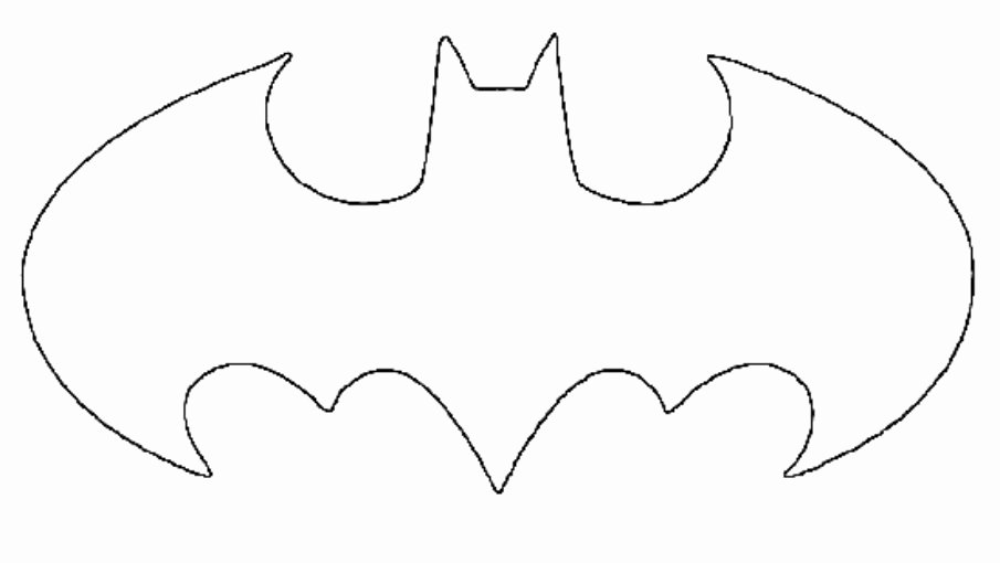 Batman Pumpkin Stencil Free Elegant New Batman Symbol Stencil Clipart Best