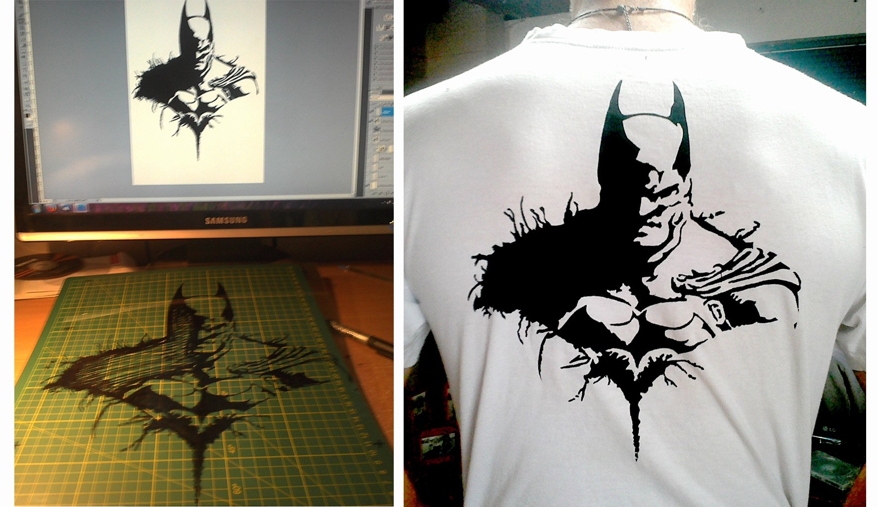 Batman Stencil Art Lovely Batman Stencil by Telephunkn On Deviantart