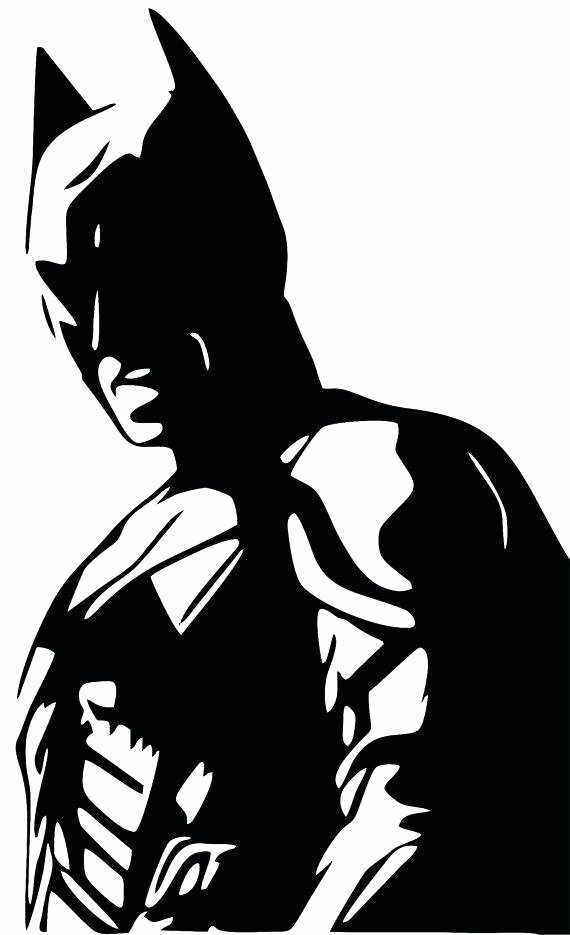 Batman Stencil Art Lovely Batman Stencil Clipart