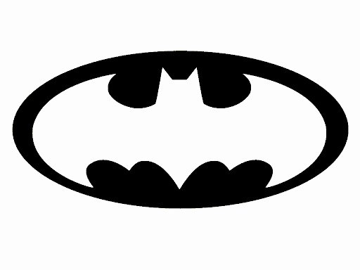 Batman Stencil Printable Beautiful Printable Batman Logo Clipart Best