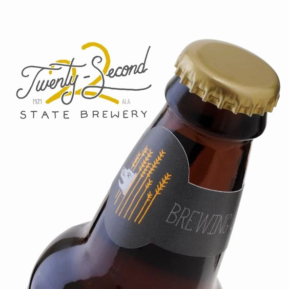 Beer Bottle Neck Label Template Beautiful Make Bottle Neck Collars with Your Logo Using Our Online