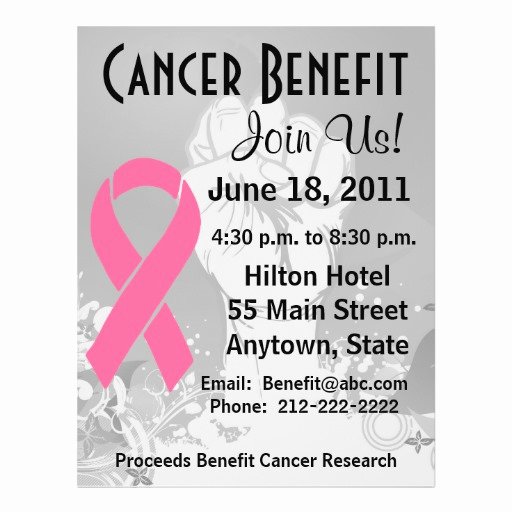 Benefit Flyer Examples Awesome Breast Cancer Personalized Benefit Flyer