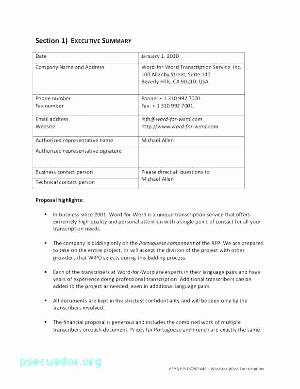 Bid Request form Template Fresh 12 13 Simple Request for Proposal Example