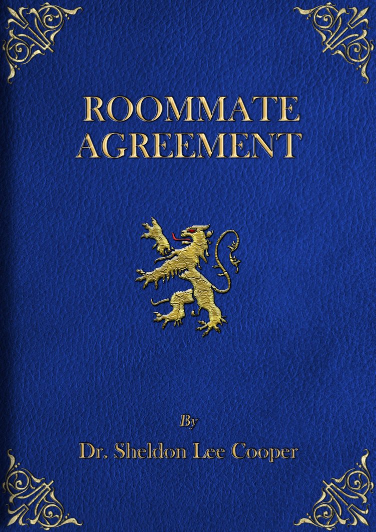 Big Bang theory Roommate Agreement Pdf Awesome the Roommate Agreement the Big Bang theory Wiki