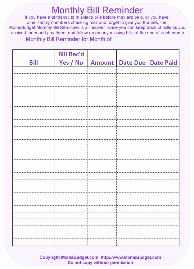 Bill Pay Spreadsheet Elegant 7 Monthly Bill Spreadsheet