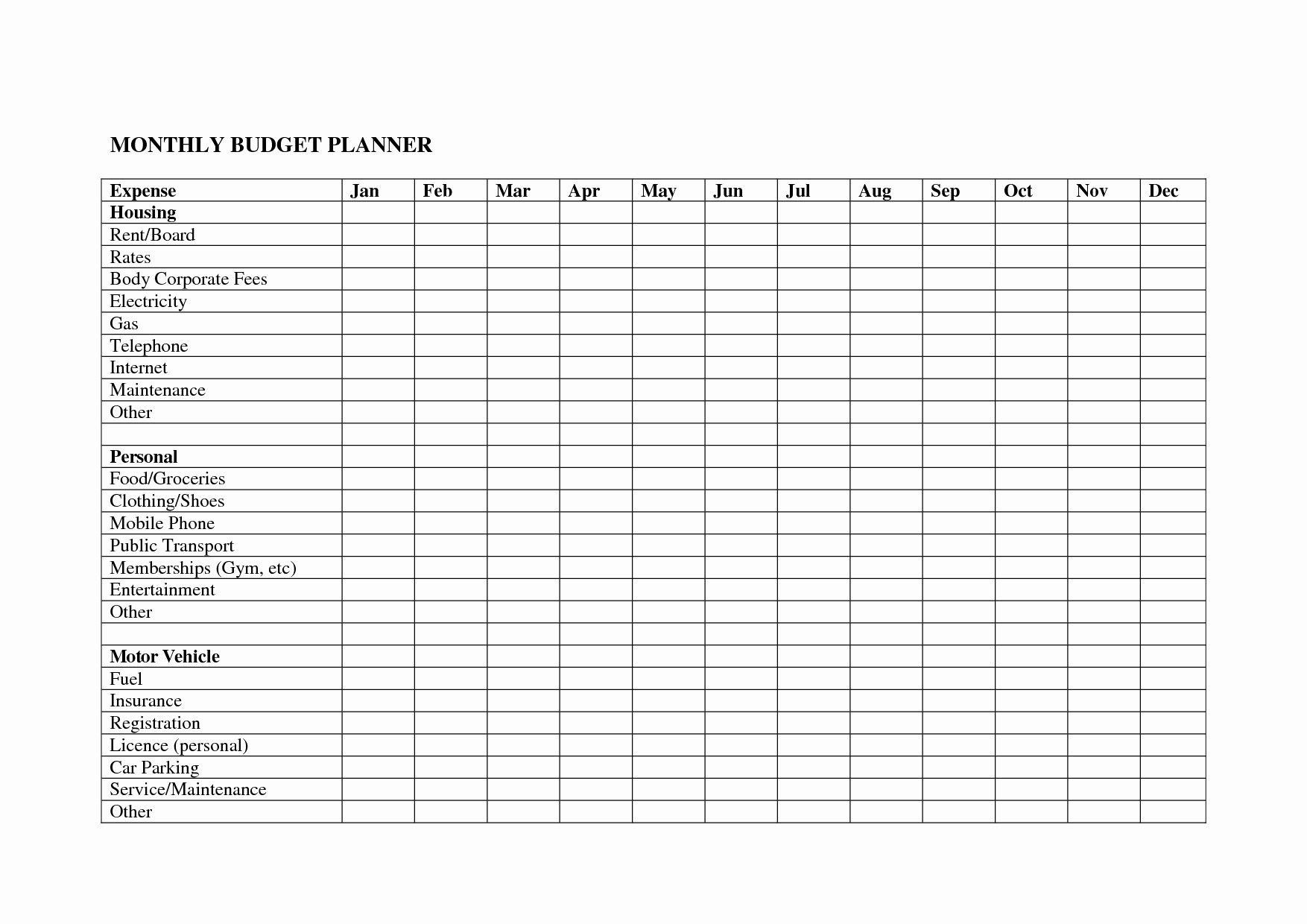 Bill Pay Spreadsheet Fresh Blank Monthly Bill Payment Worksheet – Template Calendar