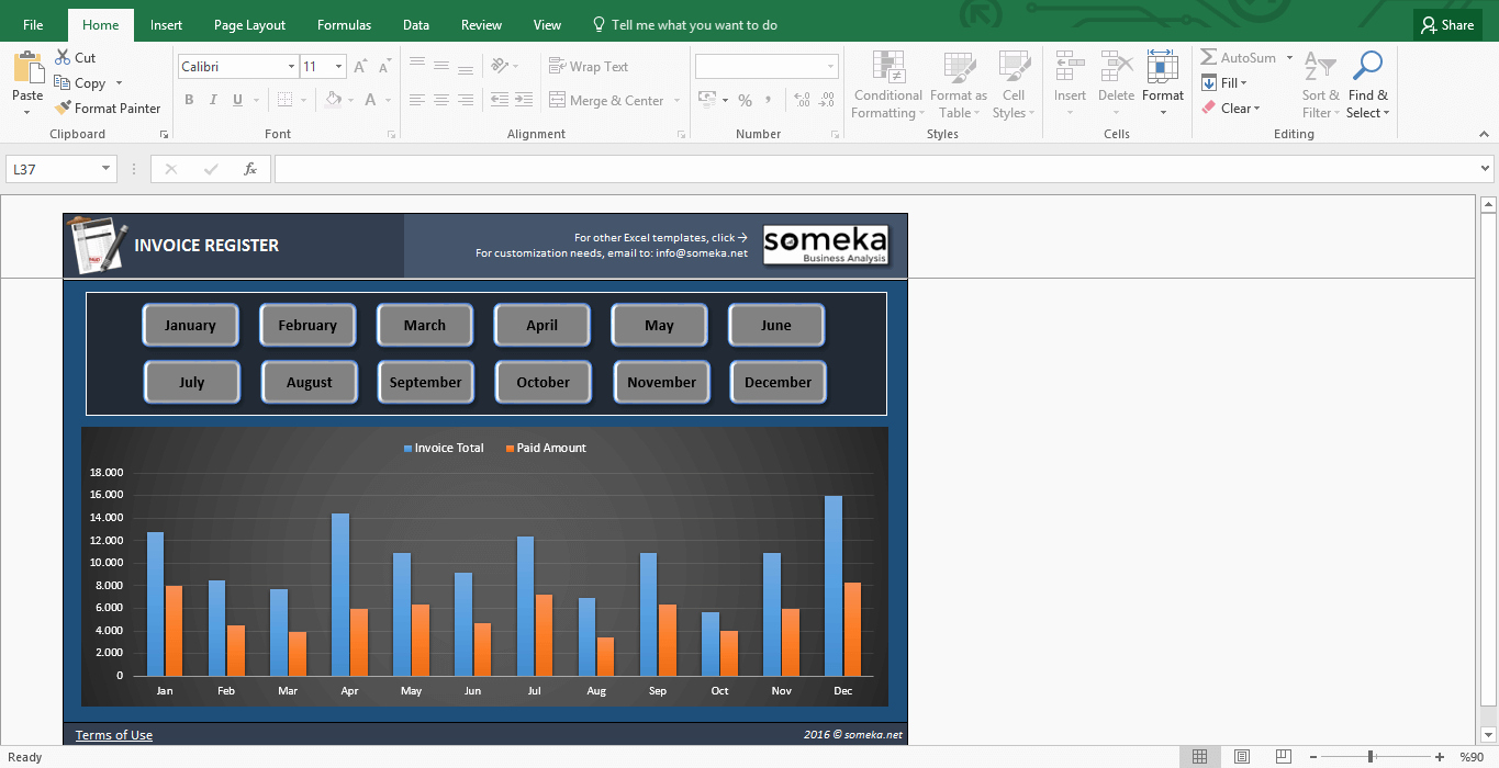 Bill Tracker Excel Template Unique Invoice Tracker Free Excel Template for Small Business