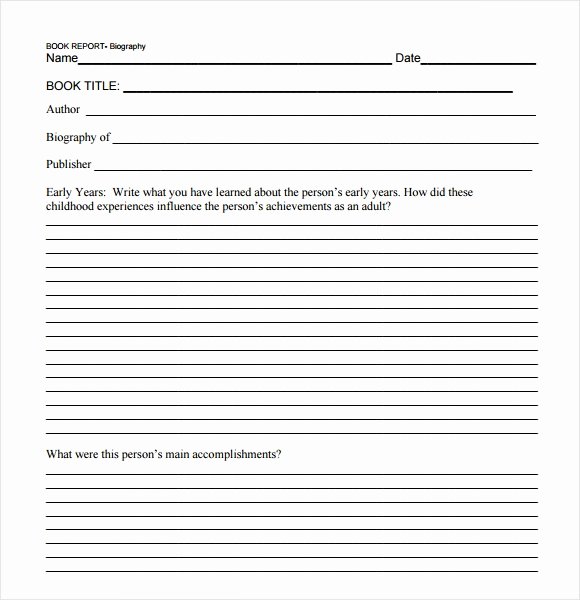 Biography Report Template Pdf Best Of Biography Timeline Templates 7 Free Samples Examples