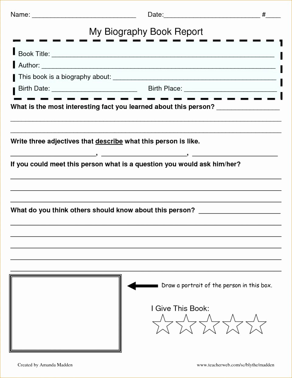 Biography Report Template Pdf Best Of Report Biography Template Book Pdf File Works for Any