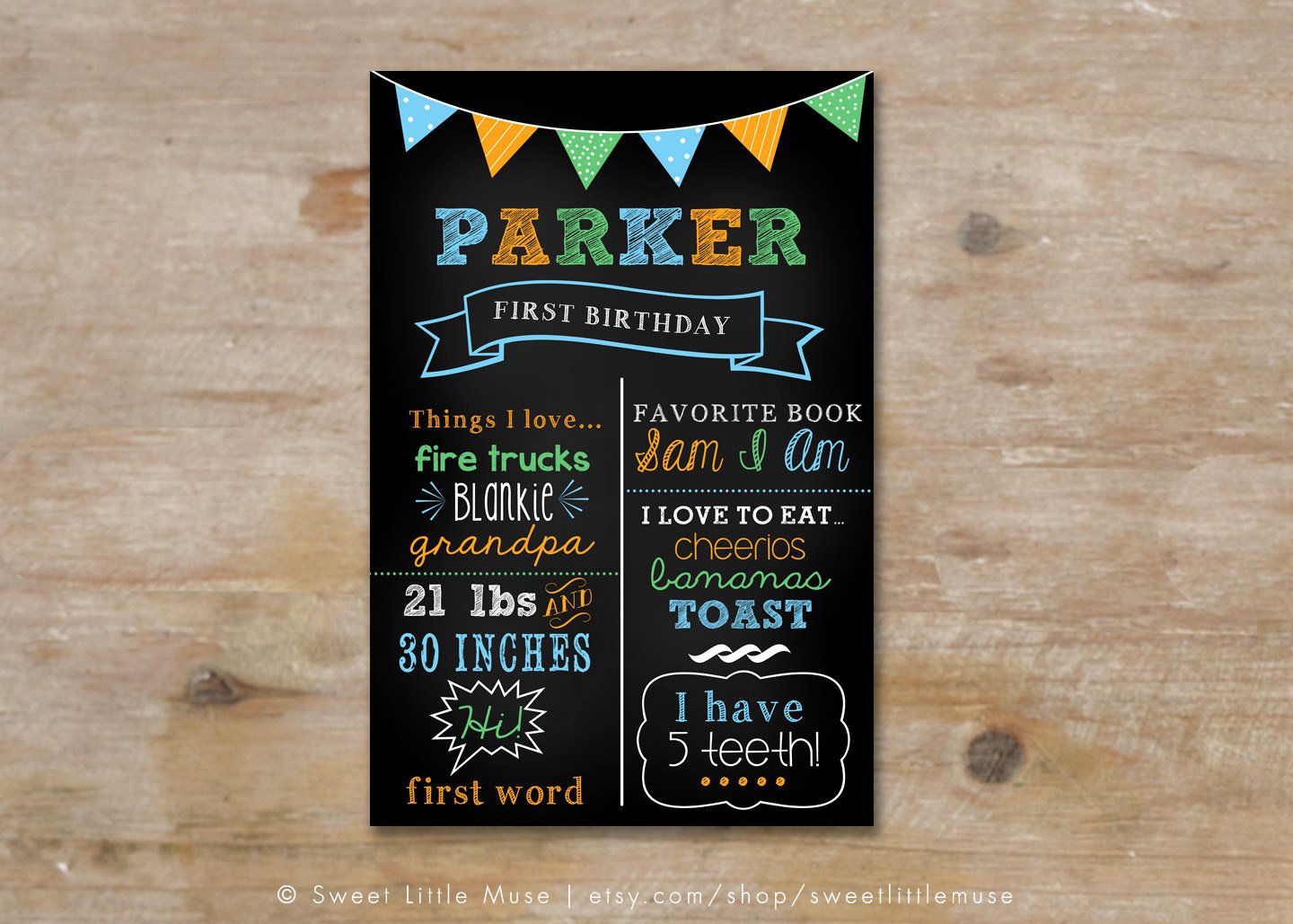 Birthday Chalkboard Template Beautiful First Birthday Chalkboard Template Chalkboard Birthday Sign