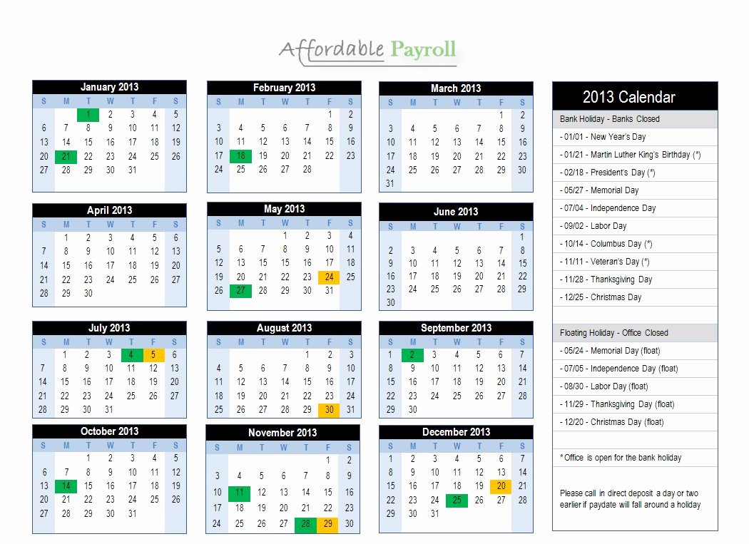 Biweekly Payroll Calendar Template 2017 Lovely 2016 Bi Weekly Payroll Calendar Adp to Pin On