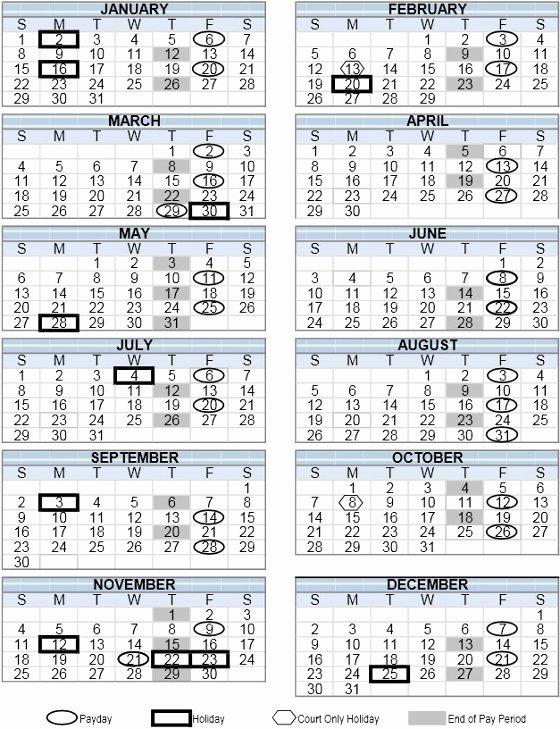 Biweekly Payroll Calendar Template 2017 Unique 2017 Bi Weekly Payroll Calendar Adp Bing Images