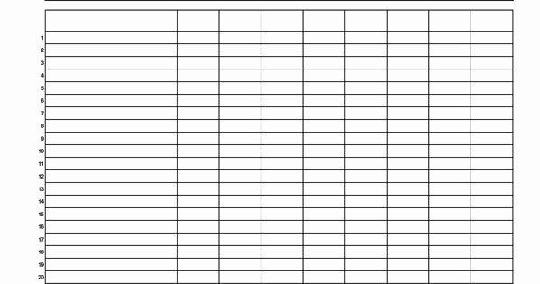 Blank 10 Column Worksheet Template Best Of Blank 10 Column Worksheet Blank Columns Report