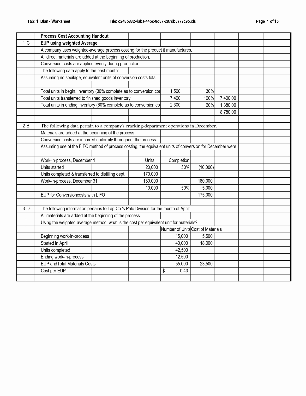 Blank 10 Column Worksheet Template Unique 10 Best Of Accounting Trial Balance Worksheet
