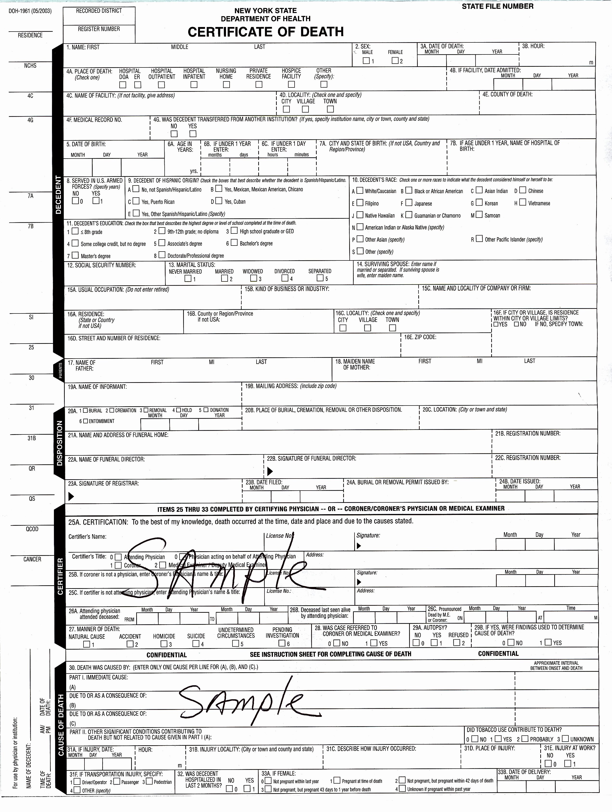 Blank Autopsy Report Template Best Of Blank Sample form Of Certificate