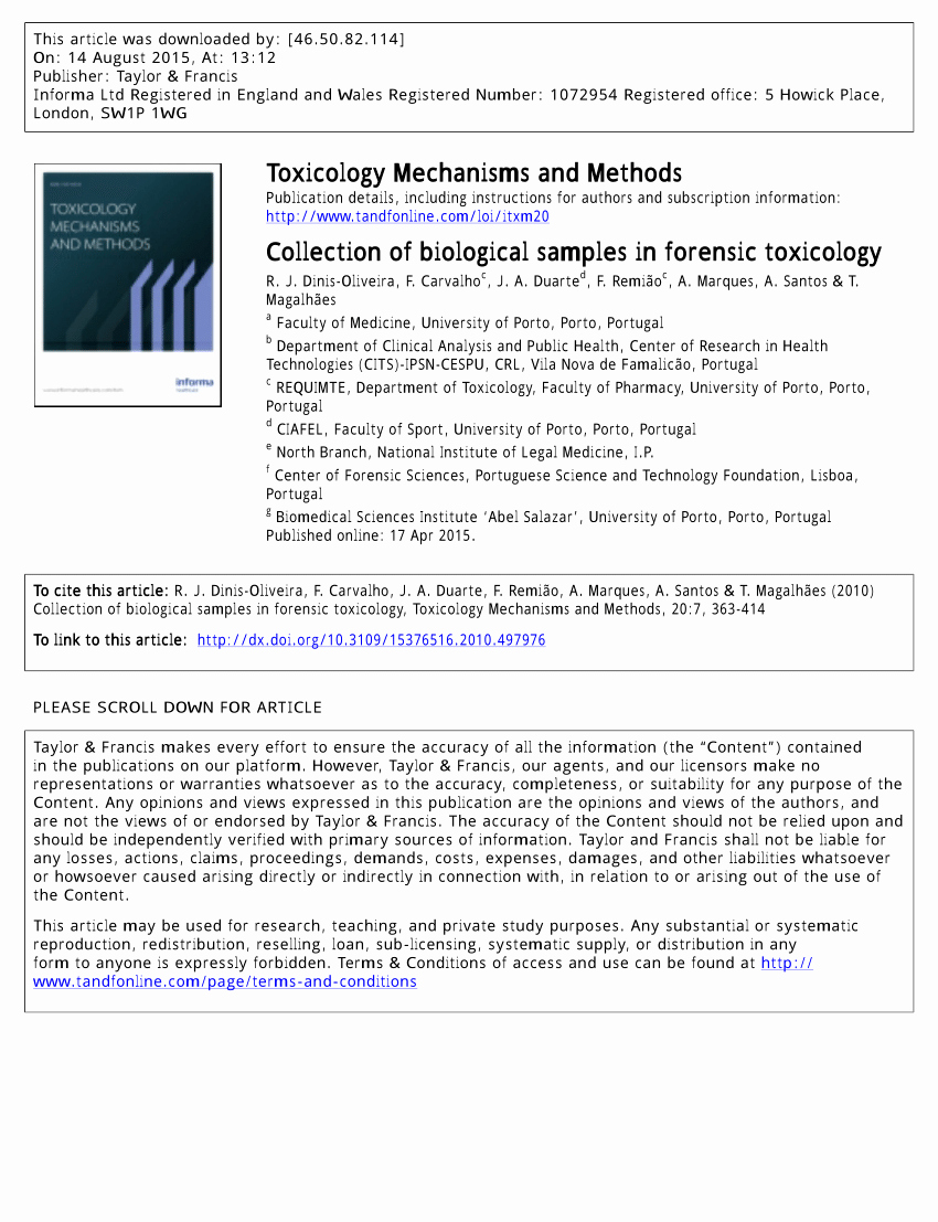 Blank Autopsy Report Template Fresh toxicology Report format Sample Examples Output