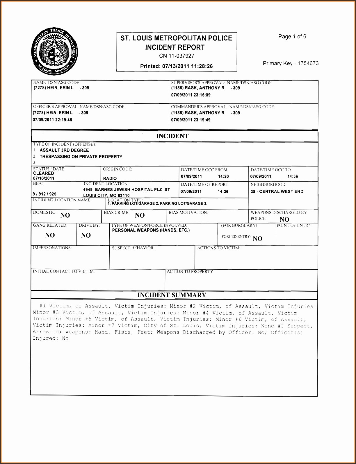 Blank Autopsy Report Template Unique 6 Police Report Template Line Sampletemplatess