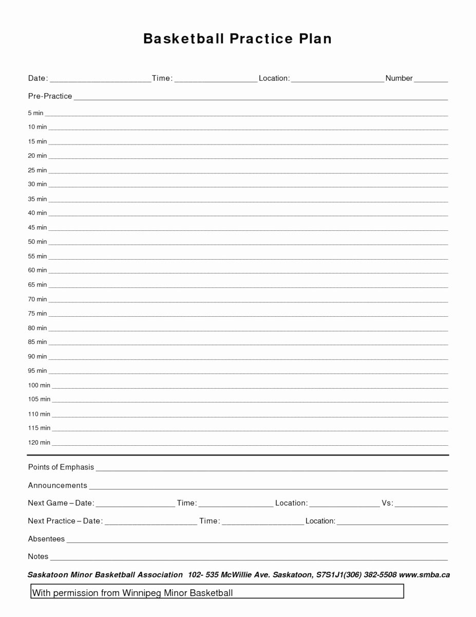 Blank Basketball Practice Plan Template Awesome Incredible softball Practice Plan Template Tinypetition