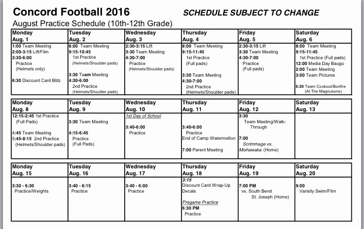 Blank Basketball Practice Plan Template Best Of 30 Of Football Practice Schedule Template