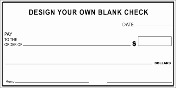 Blank Check Template Editable Beautiful Check Examples