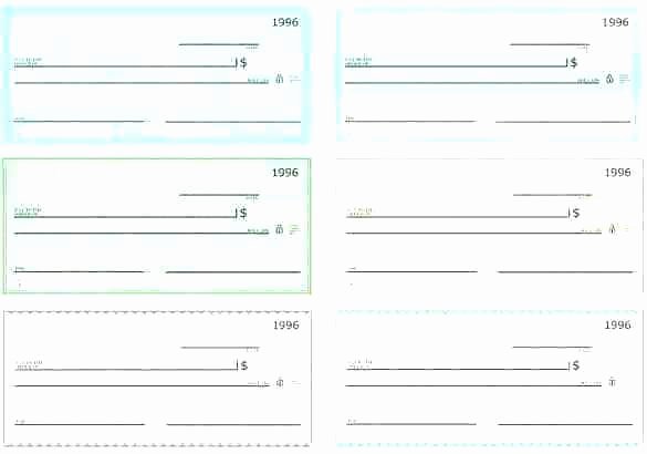 Blank Check Template Editable Elegant 15 Payroll Check Template