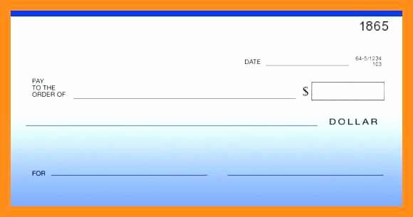 Blank Check Template Editable Fresh 12 13 Blank Cheque Template Editable