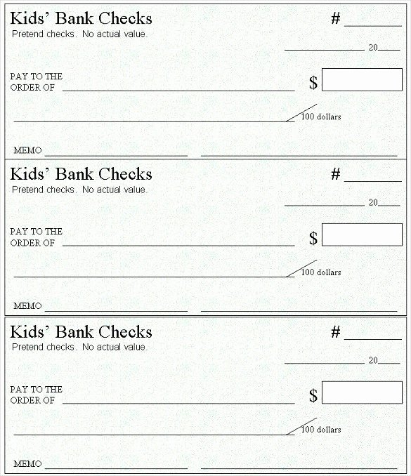 Blank Check Templates for Microsoft Word Best Of 6 Blank Check Templates for Microsoft Word Website