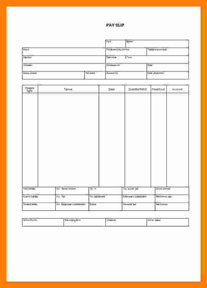 Blank Check Templates for Microsoft Word Inspirational 6 Blank Payroll Check Template