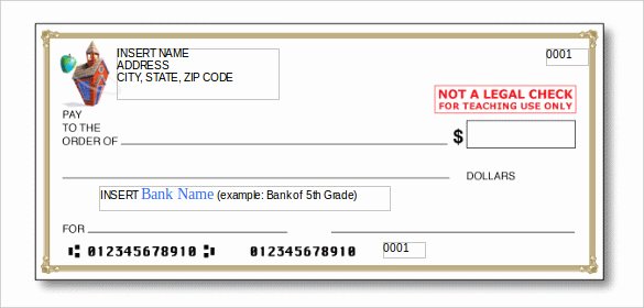 Blank Check Templates for Microsoft Word Inspirational Blank Check Template – 30 Free Word Psd Pdf &amp; Vector