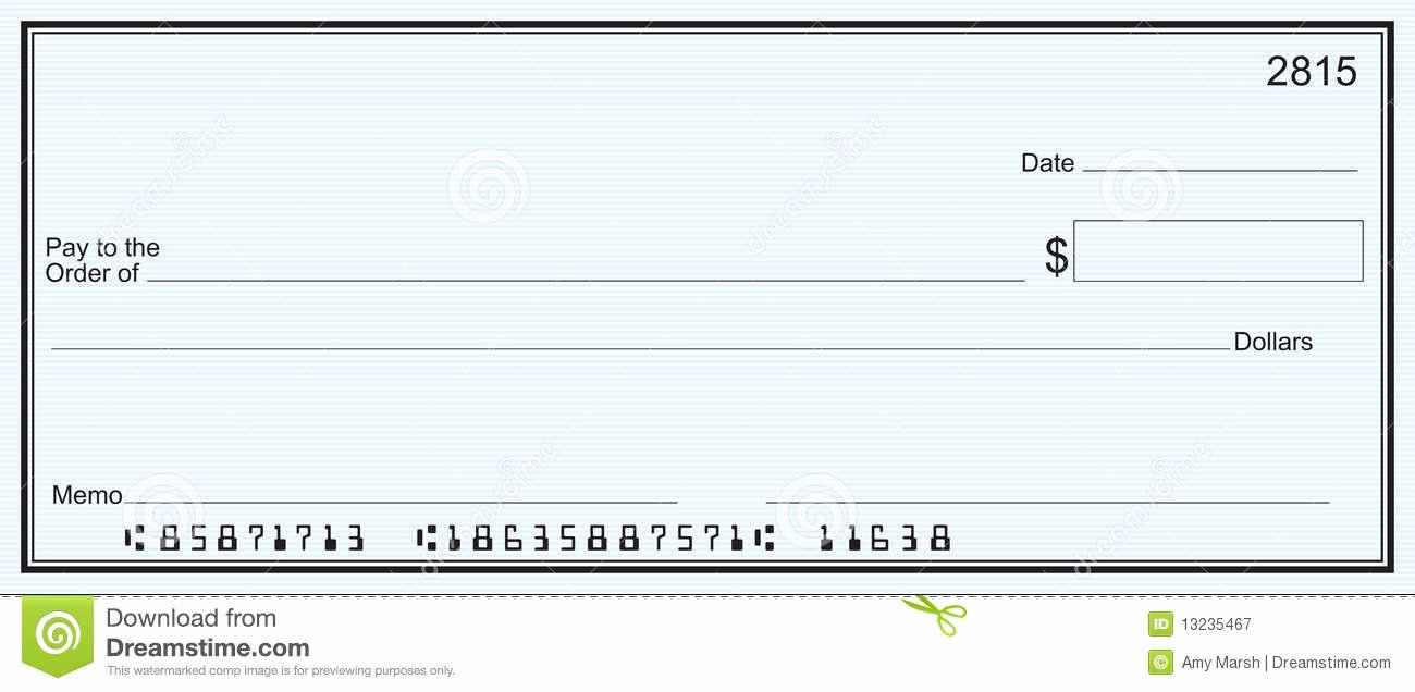 Blank Check Templates for Microsoft Word New Blank Check Template