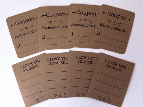 Blank Coupon Template for Word Beautiful 25 Love Coupon Templates Free Sample Example format