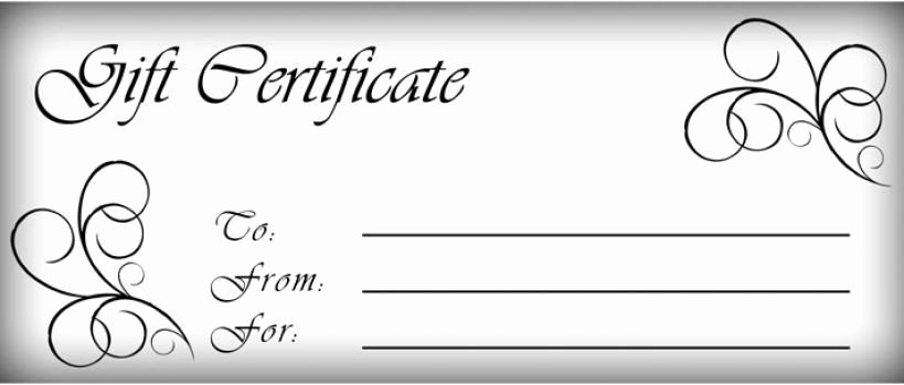 Blank Coupon Template for Word Beautiful T Certificates Templates